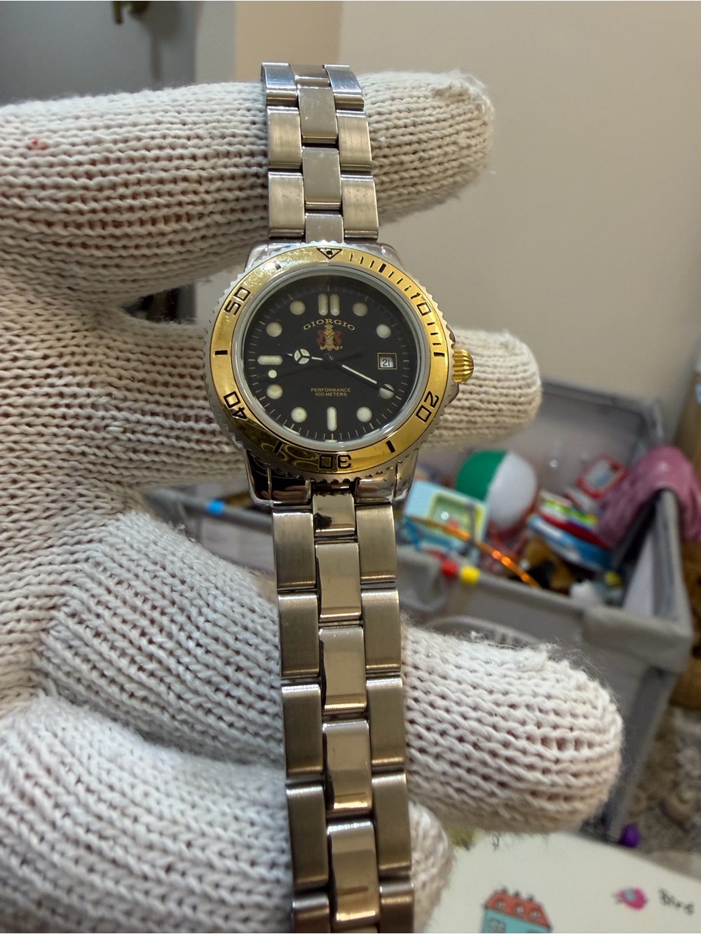 Vintage Giorgio Beverly Hills Swiss Made Ladies Luxury Sport Watch - Picture 2 of 12